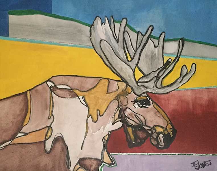 Moose by Eric Jones, Image 1.