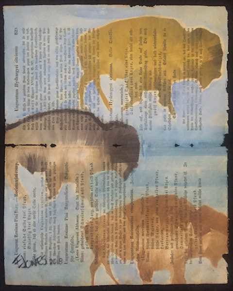 Three Buffalo by Eric Jones, Image 1.