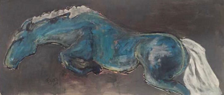 Blue Horse by Eric Jones, Image 1.
