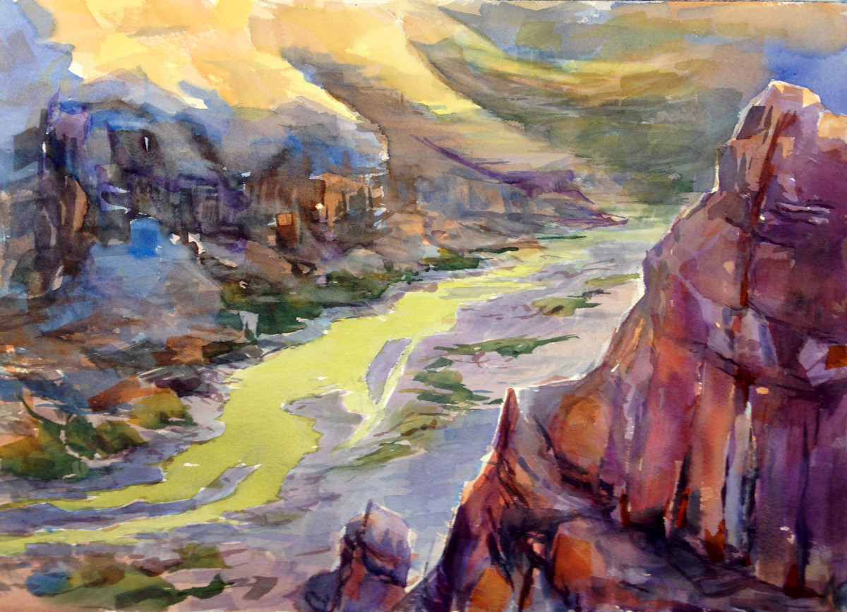 Kokopelli Canyon by Chas Martin 