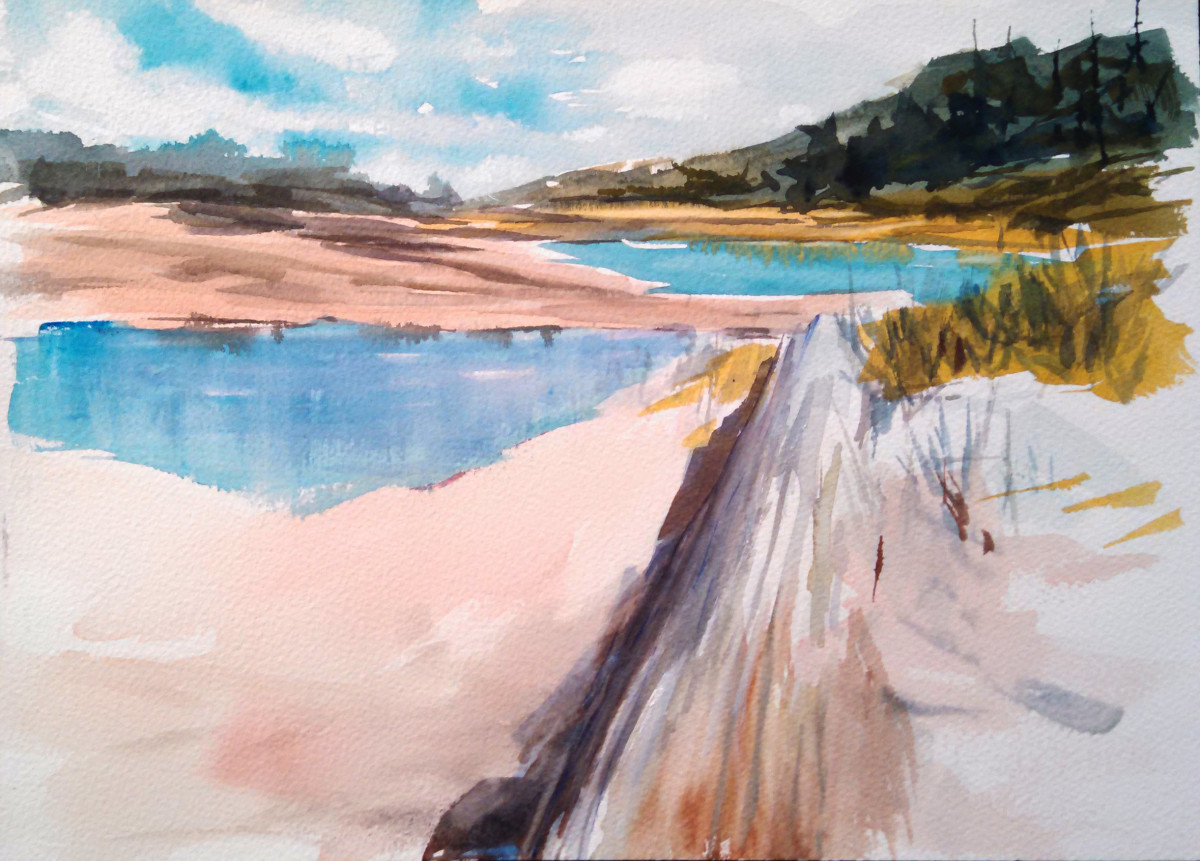 Sand Lake by Chas Martin 