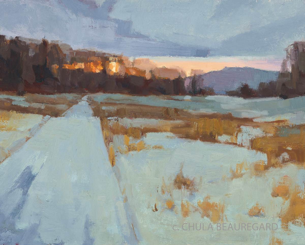 First Snow by Chula Beauregard 