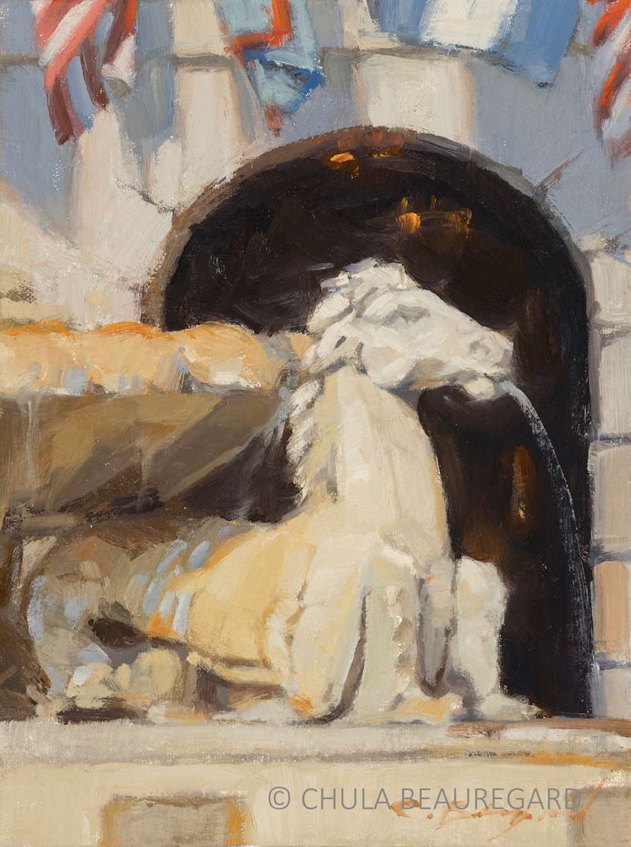 Fountain Horse by Chula Beauregard, Image 3.