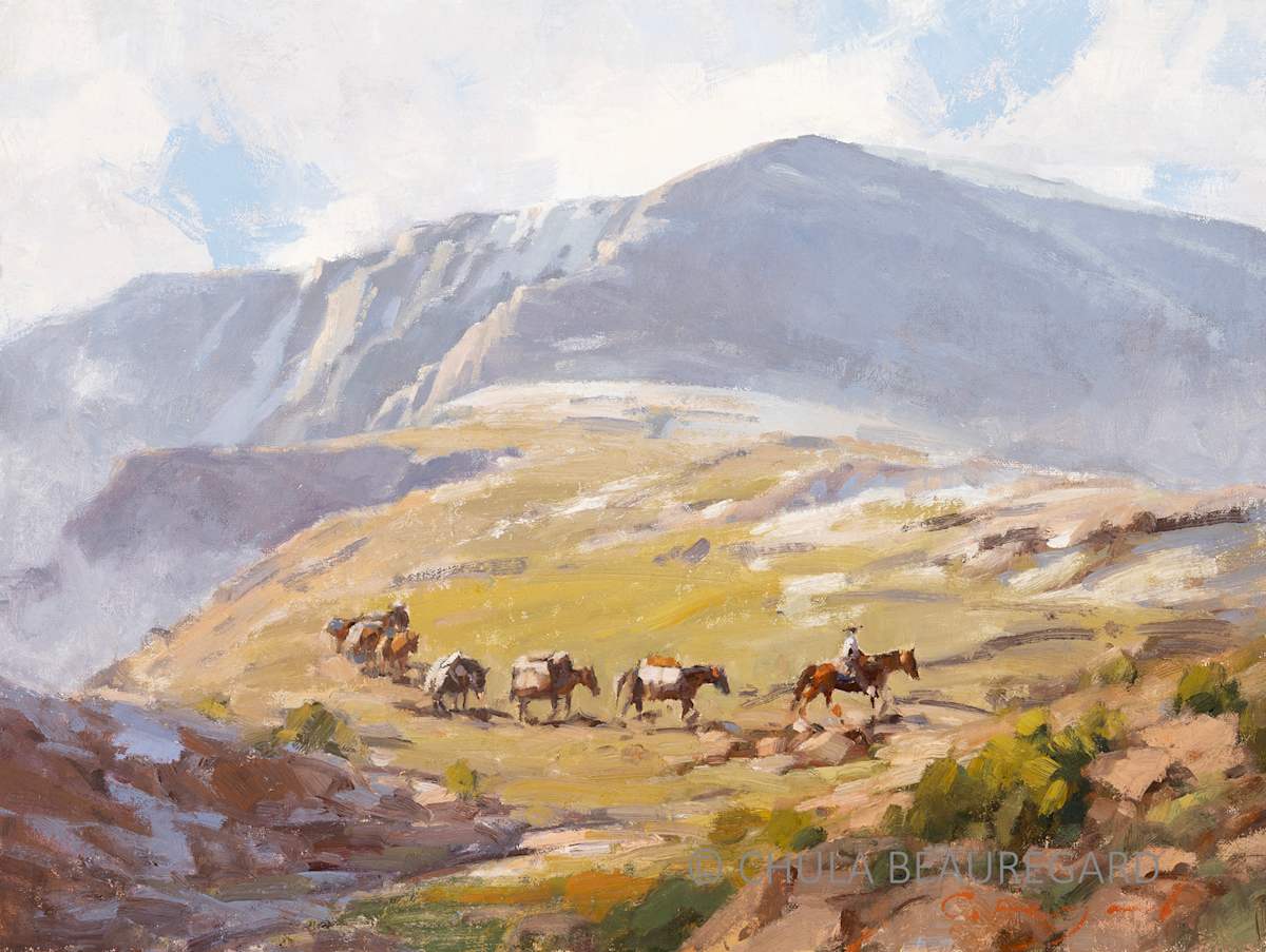 Leaving the Summit by Chula Beauregard, Image 1.