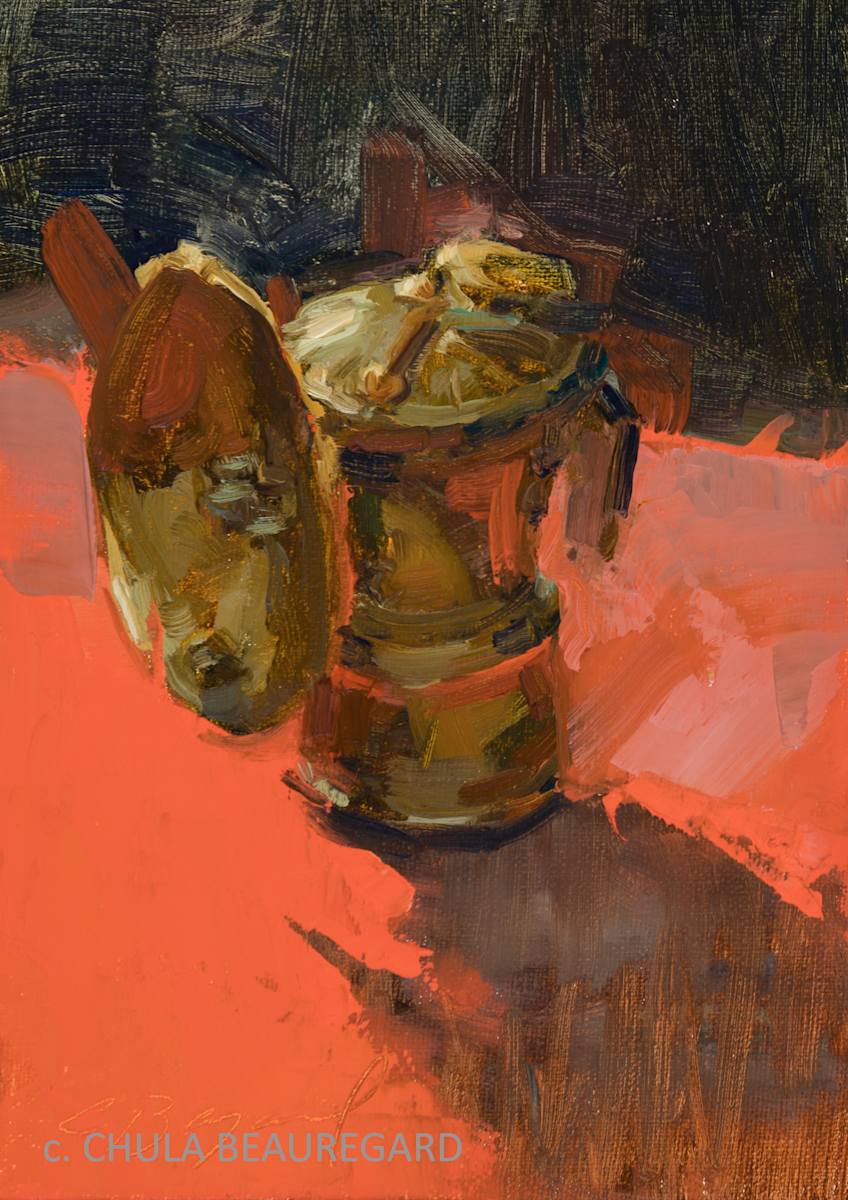 Miner's Lamp by Chula Beauregard 