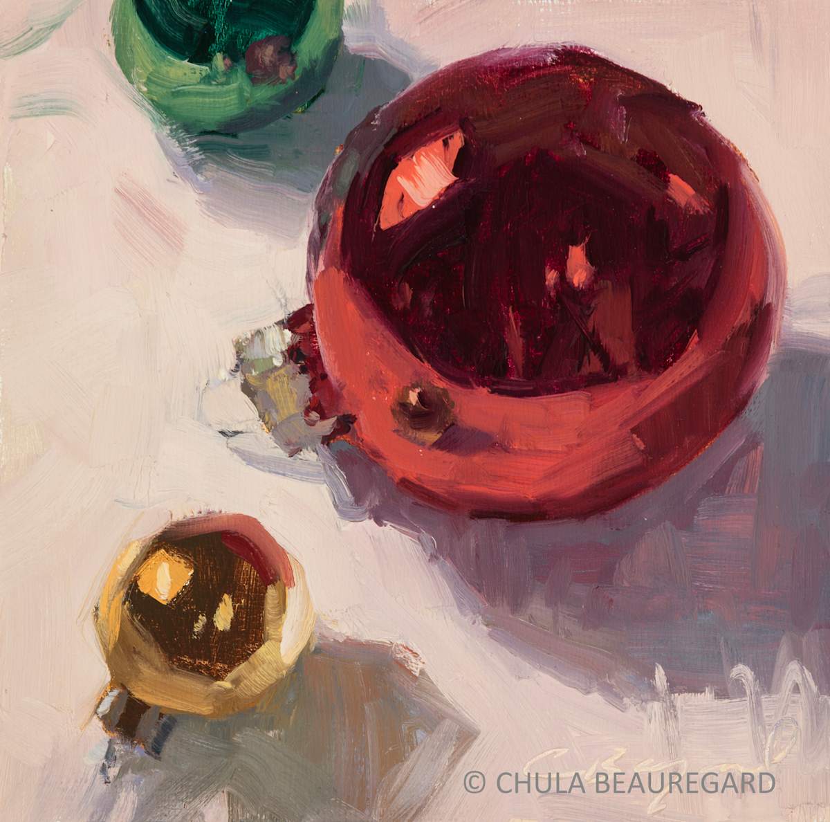 Ornaments (2) by Chula Beauregard 