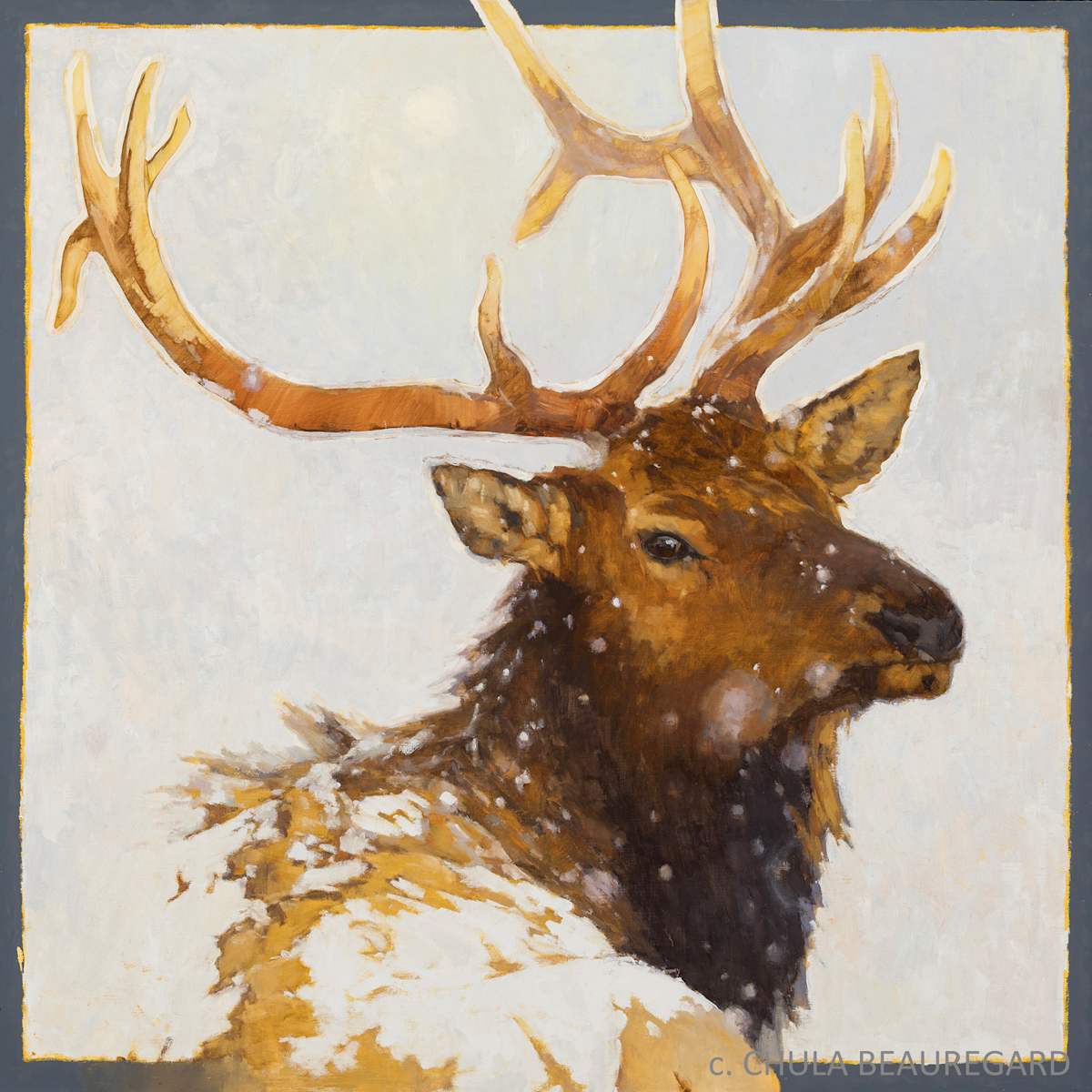 Snowy Crown by Chula Beauregard, Image 2.