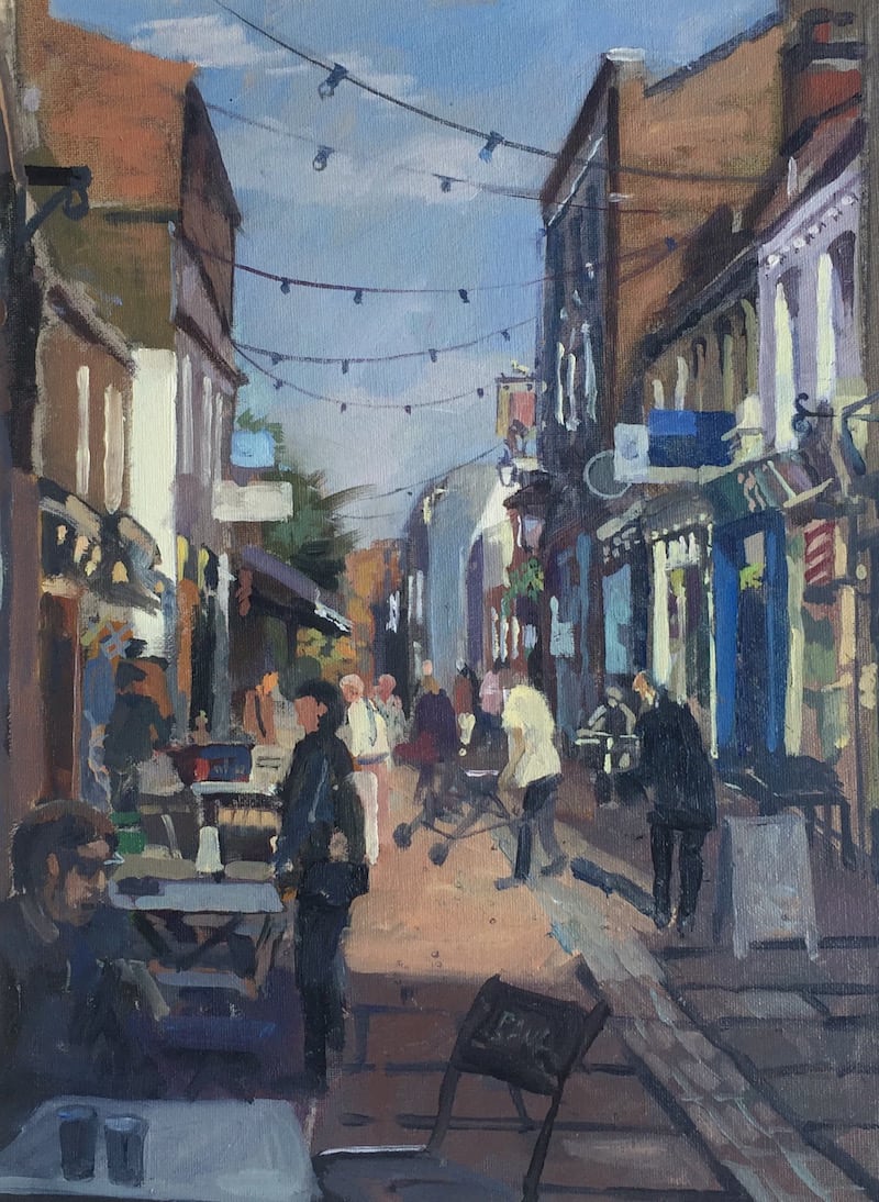 Flask Walk, Late September Afternoon by Alan Lancaster 