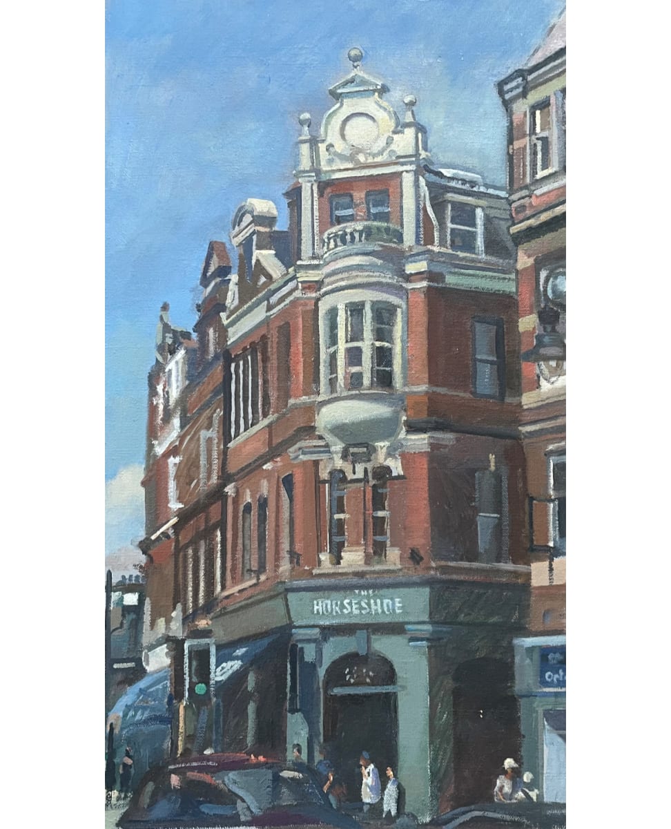 The Three Horseshoes, Hampstead. London by Alan Lancaster 
