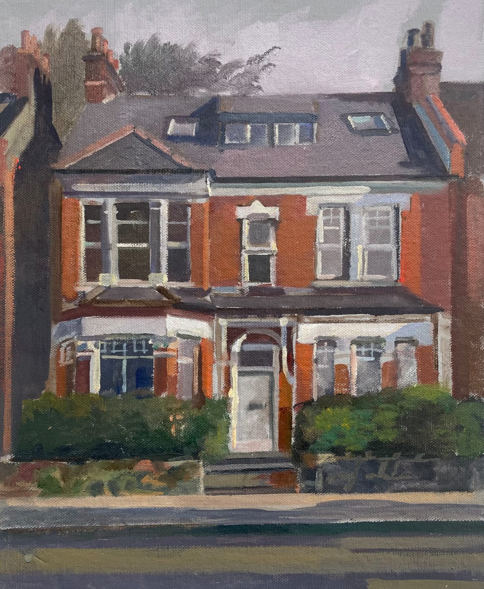 Double Fronted Red Brick Edwardian, Crouch End. London by Alan Lancaster 