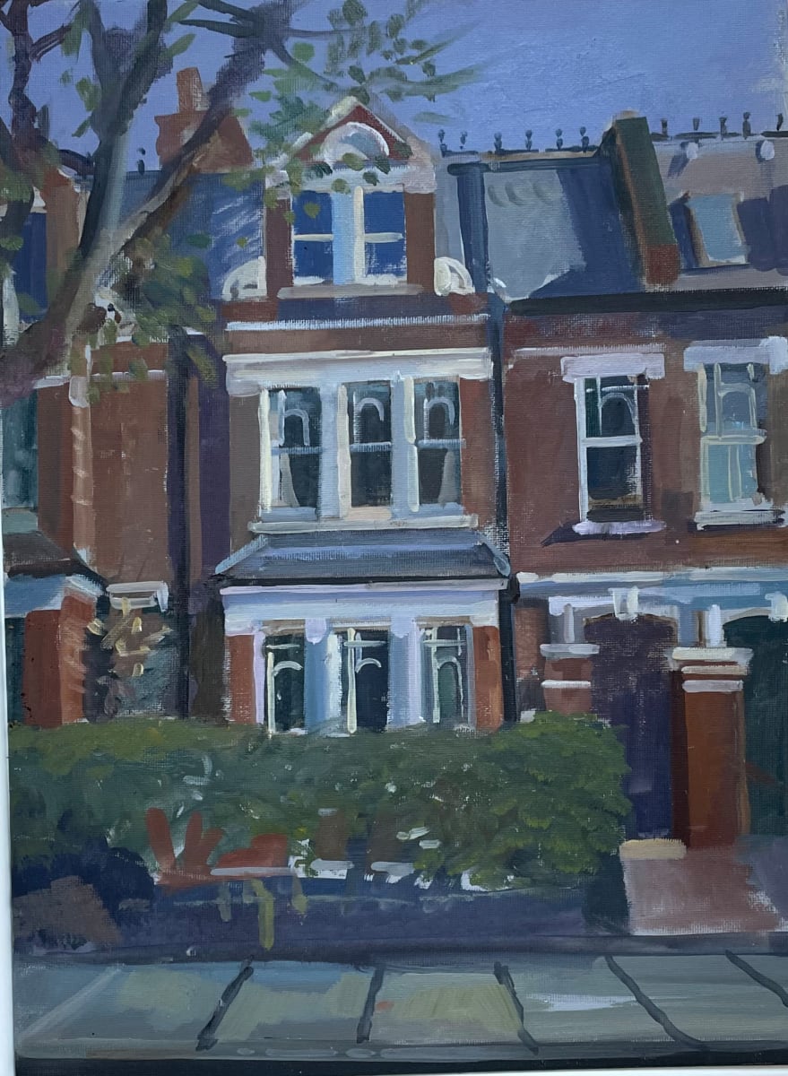 Whitehall Park House Painting Gift by Alan Lancaster 