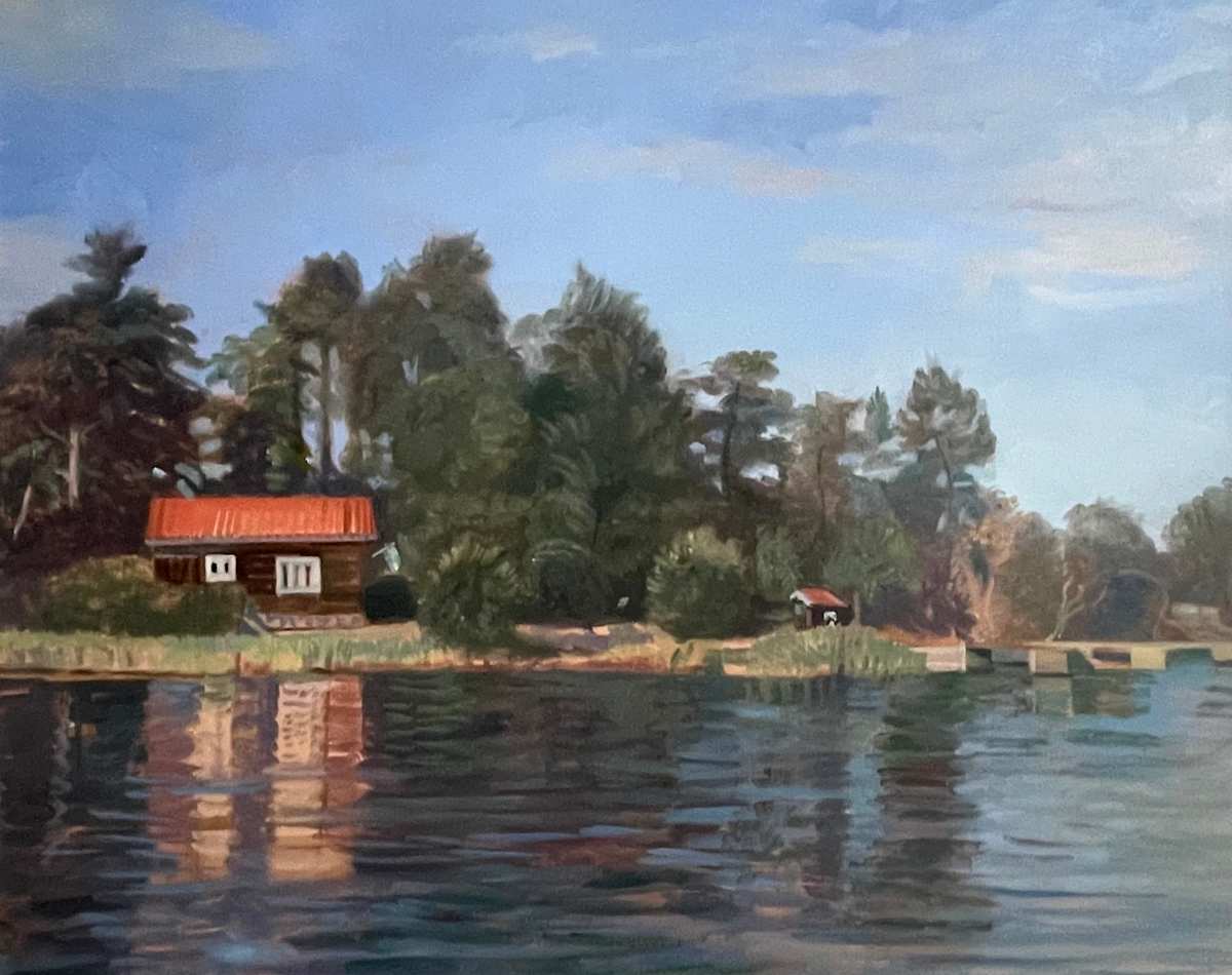 House on the Lake by Alan Lancaster, Image 1.