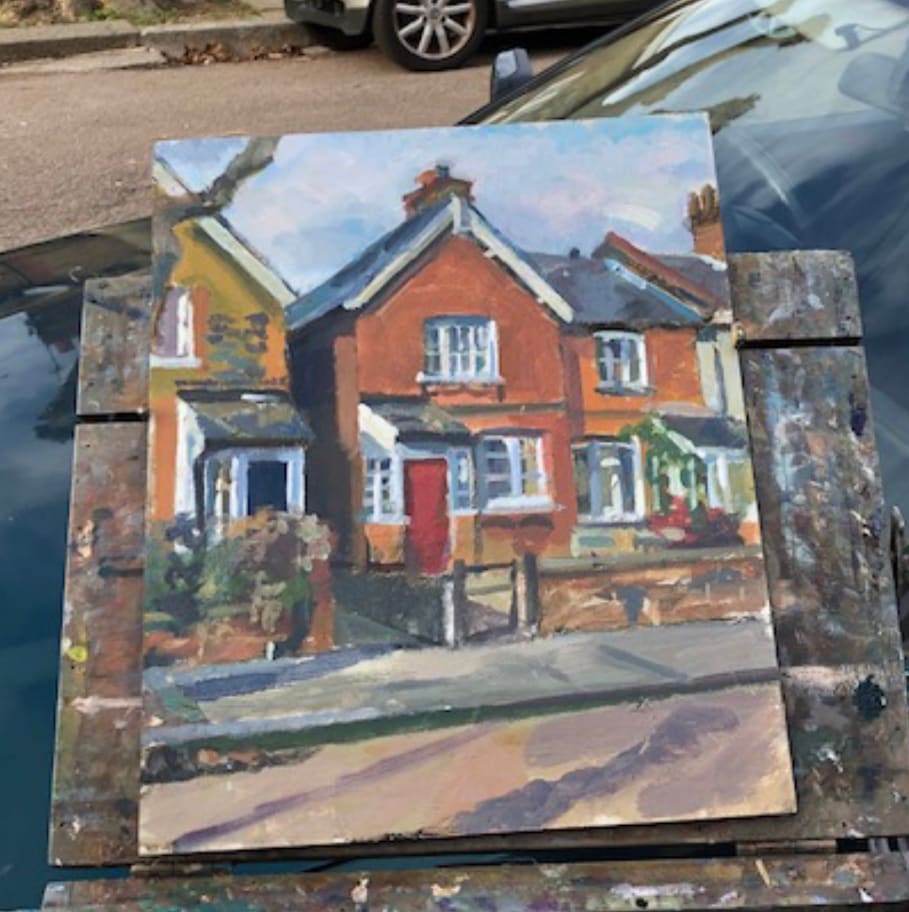 39 Beechwood Road. Crouch End. London by Alan Lancaster 