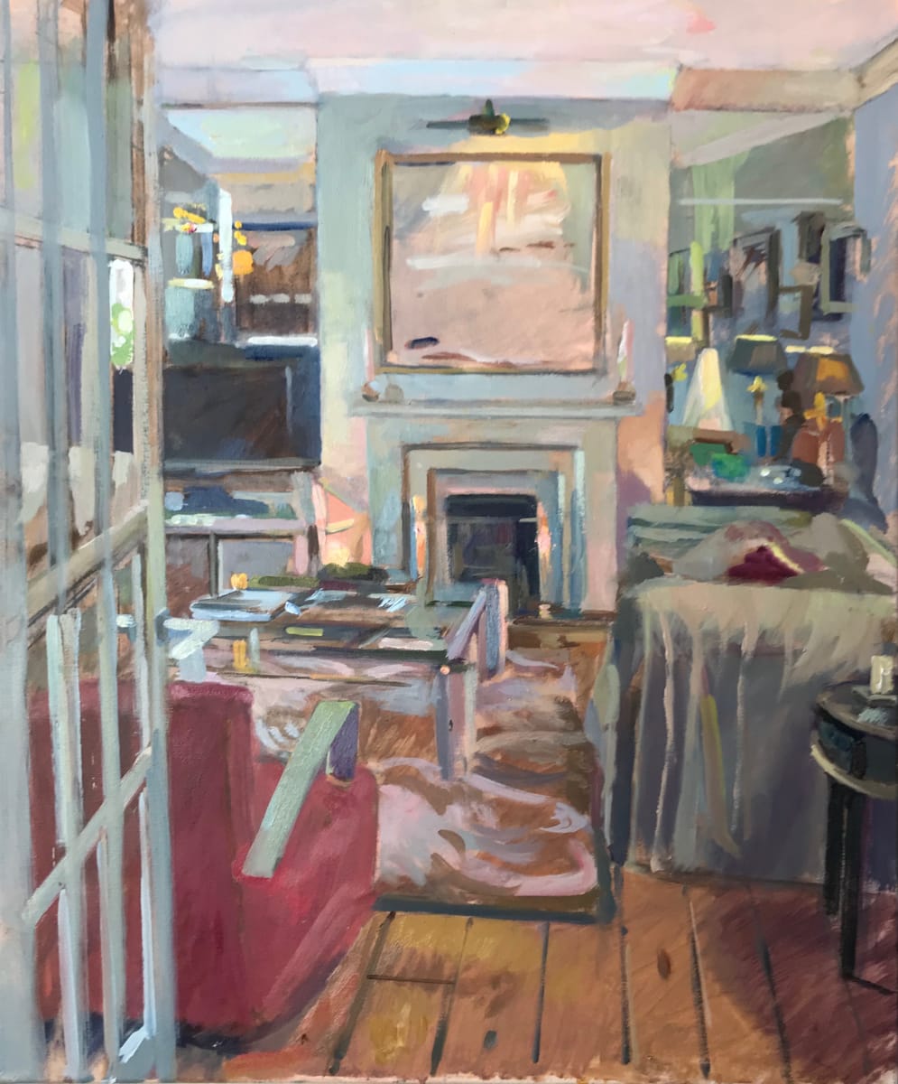 The Artist's Living Room. London by Alan Lancaster 