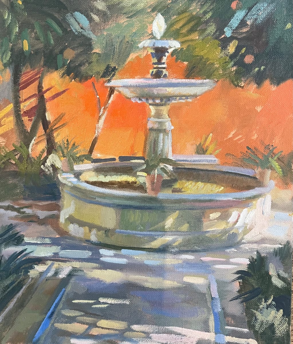 Spanish Fountain, Seville, Spain by Alan Lancaster 