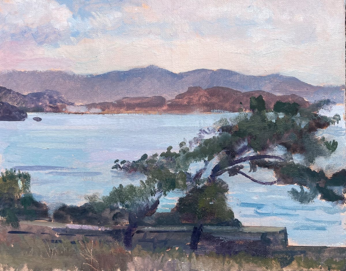 Brightening Up, Near Sipsila, Patmos. Greece by Alan Lancaster 