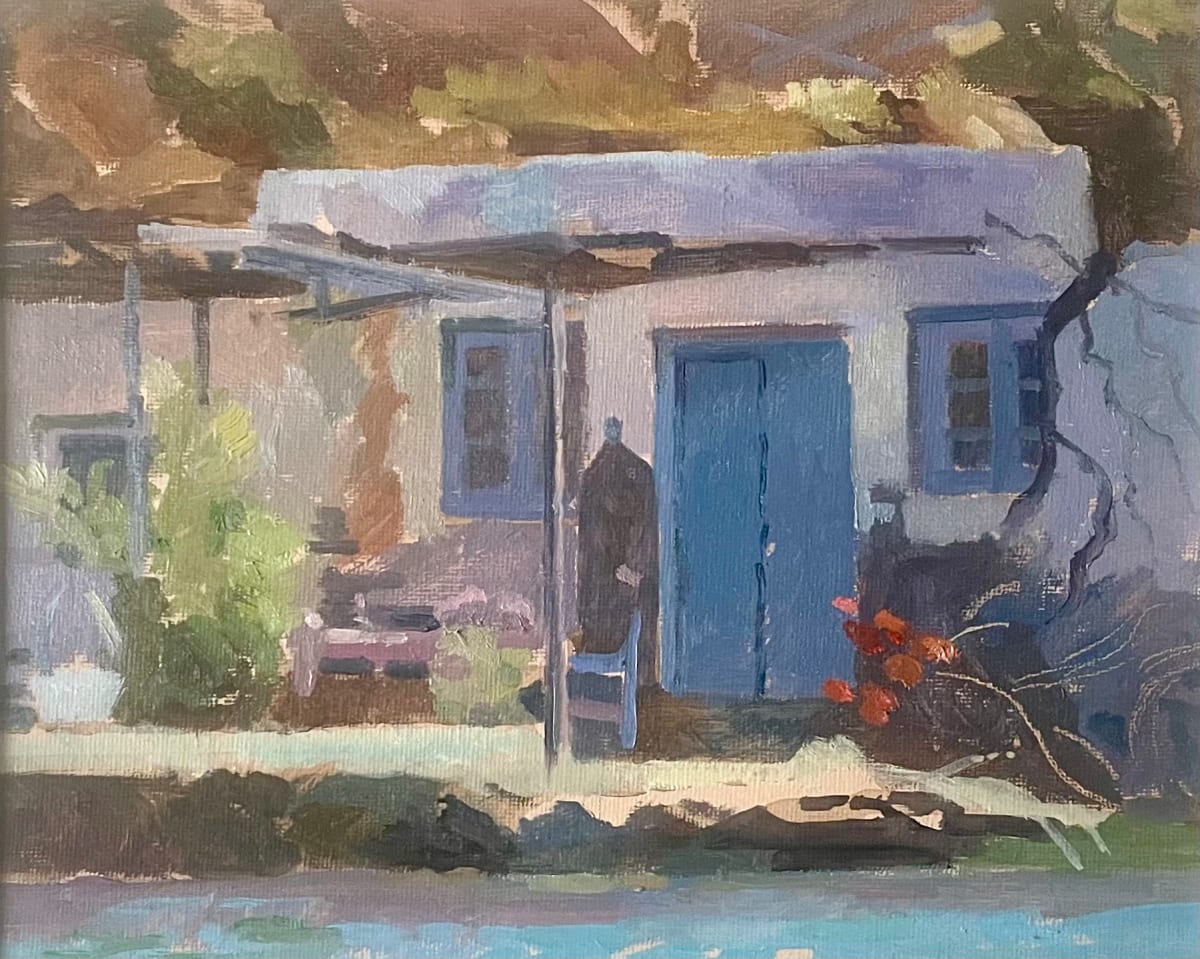 The Artist House, Sapsila. Patmos. Greece by Alan Lancaster 