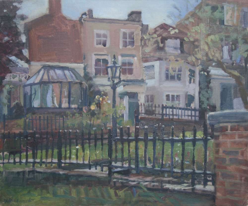 New End Square Hampstead by Alan Lancaster, Image 1.