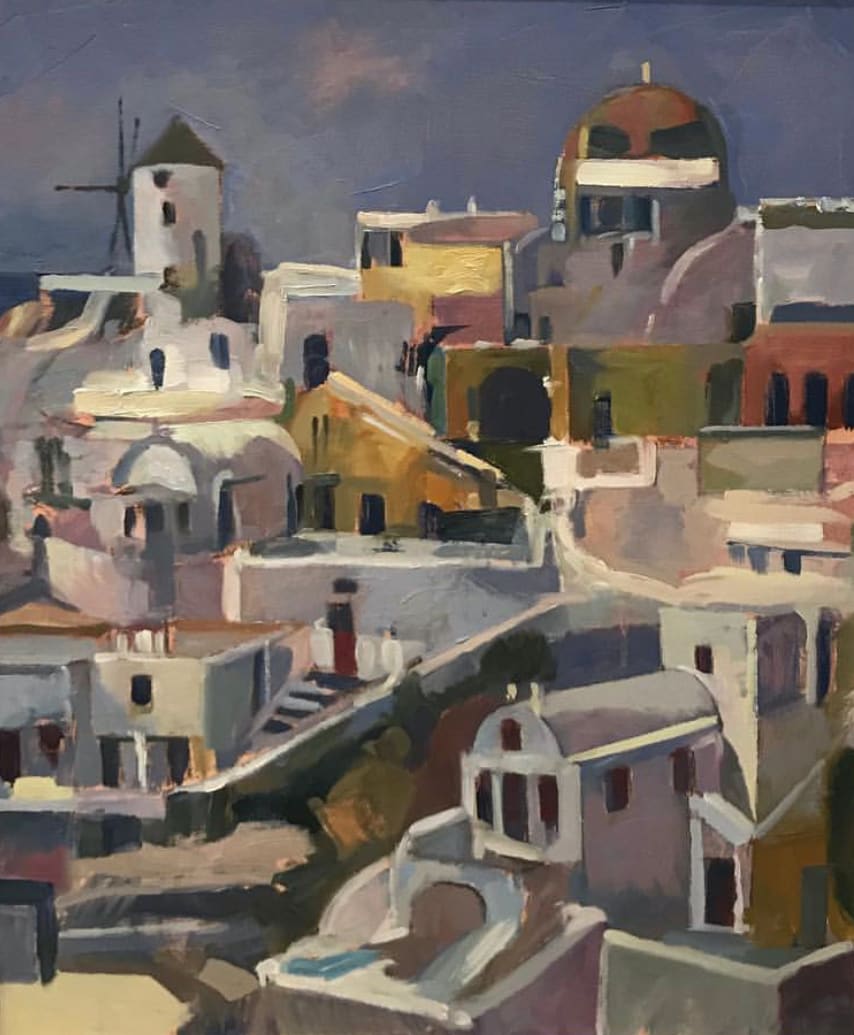 Oia, Santorini. Greece by Alan Lancaster 