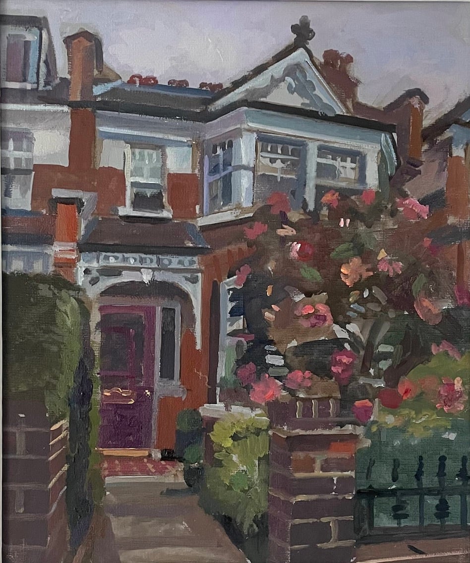 House Portrait Rosebery Road. Alexandra Palace by Alan Lancaster 