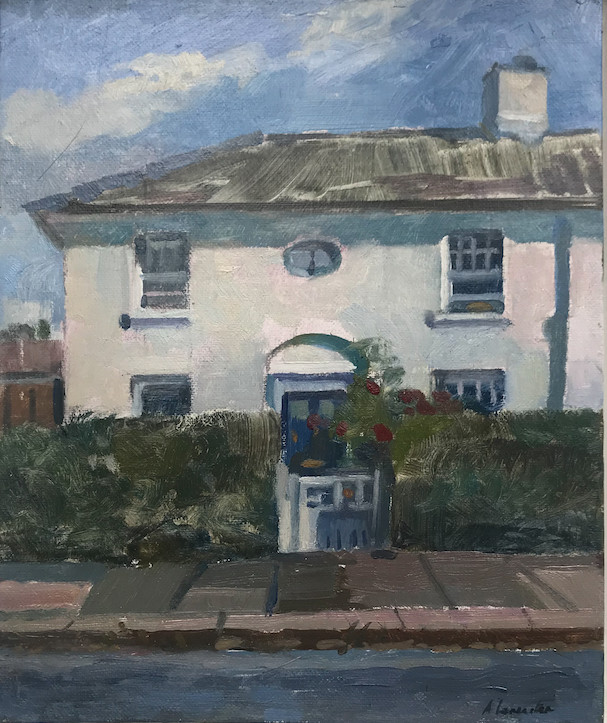 Muswell Hill House. Muswell Hill. London by Alan Lancaster Artwork