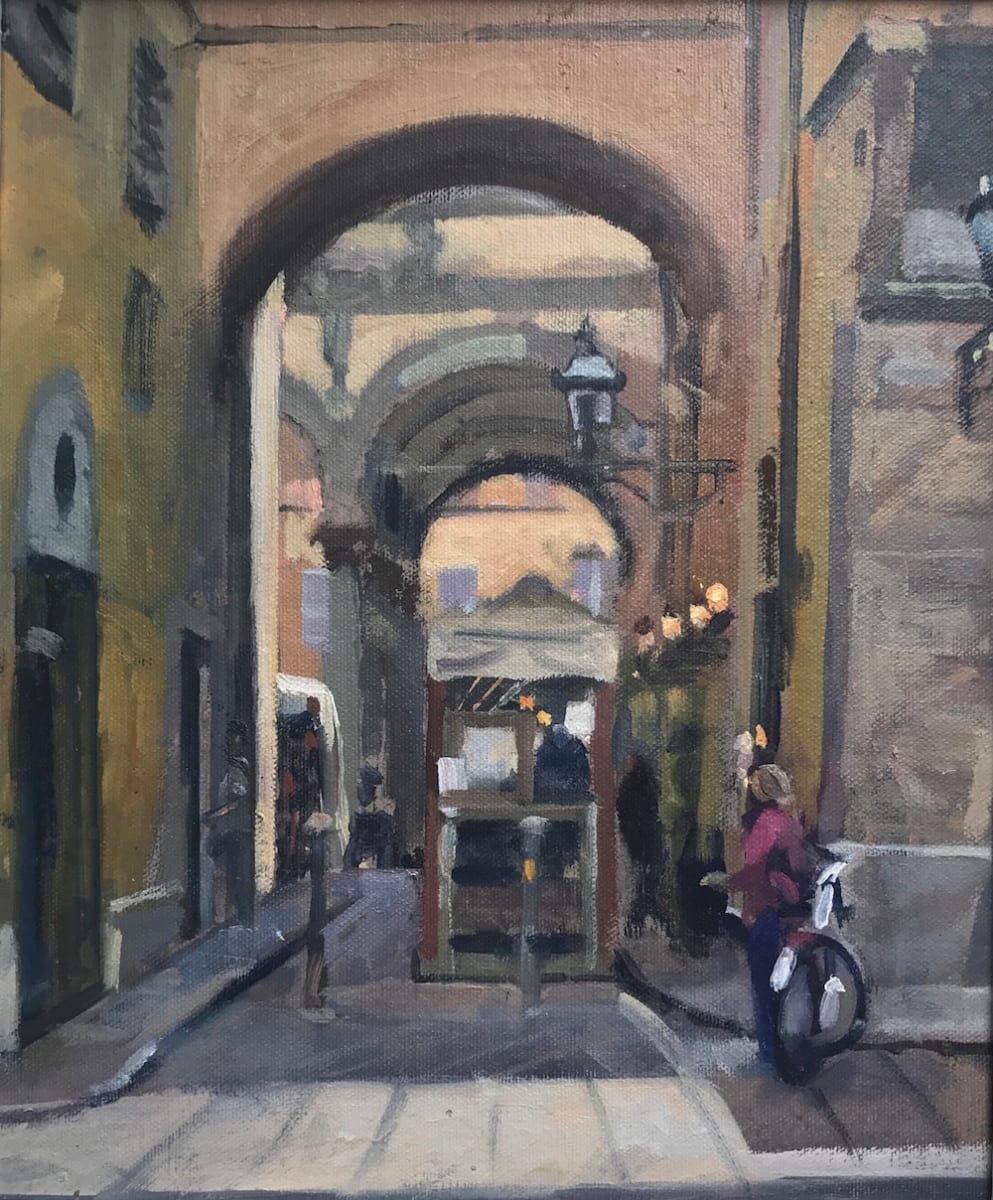Via Val de Limona, Florence by Alan Lancaster 