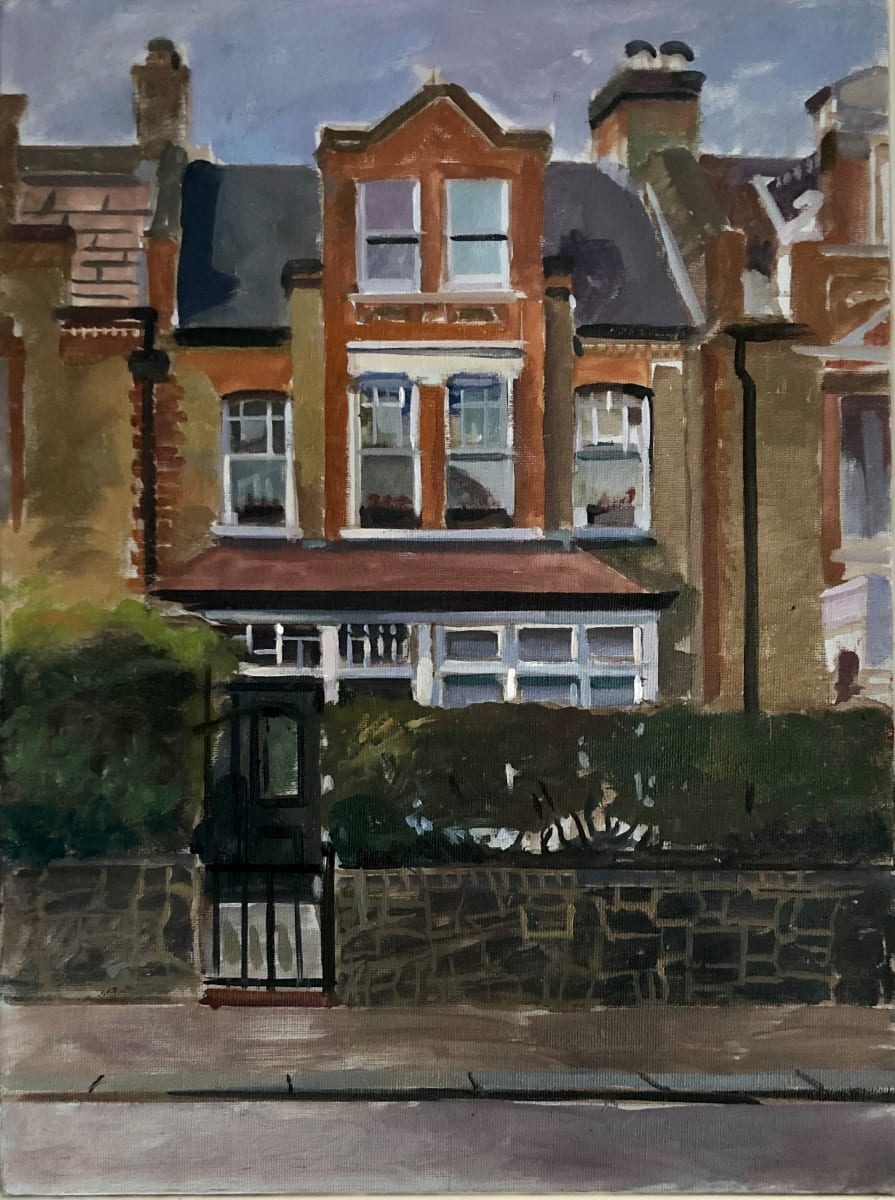 Lovely House Weston Park. Crouch End. London by Alan Lancaster 