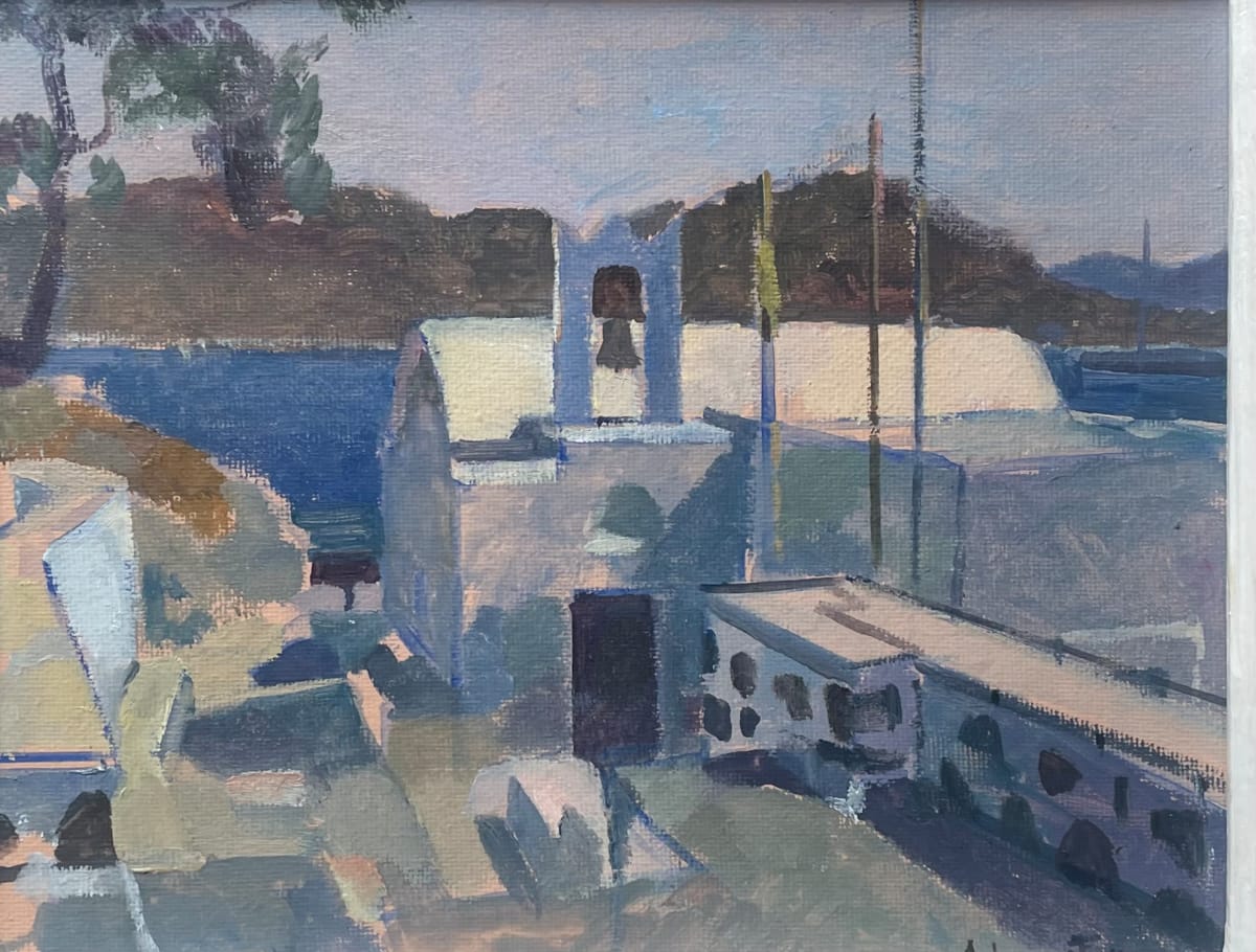 Small Coastal Church 2023. Patmos Greece by Alan Lancaster 