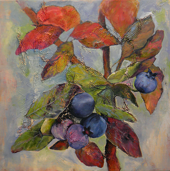 Blueberries by Sharron Schoenfeld 