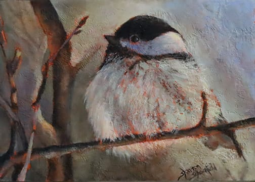 Chickadee 13 by Sharron Schoenfeld, Image 1.