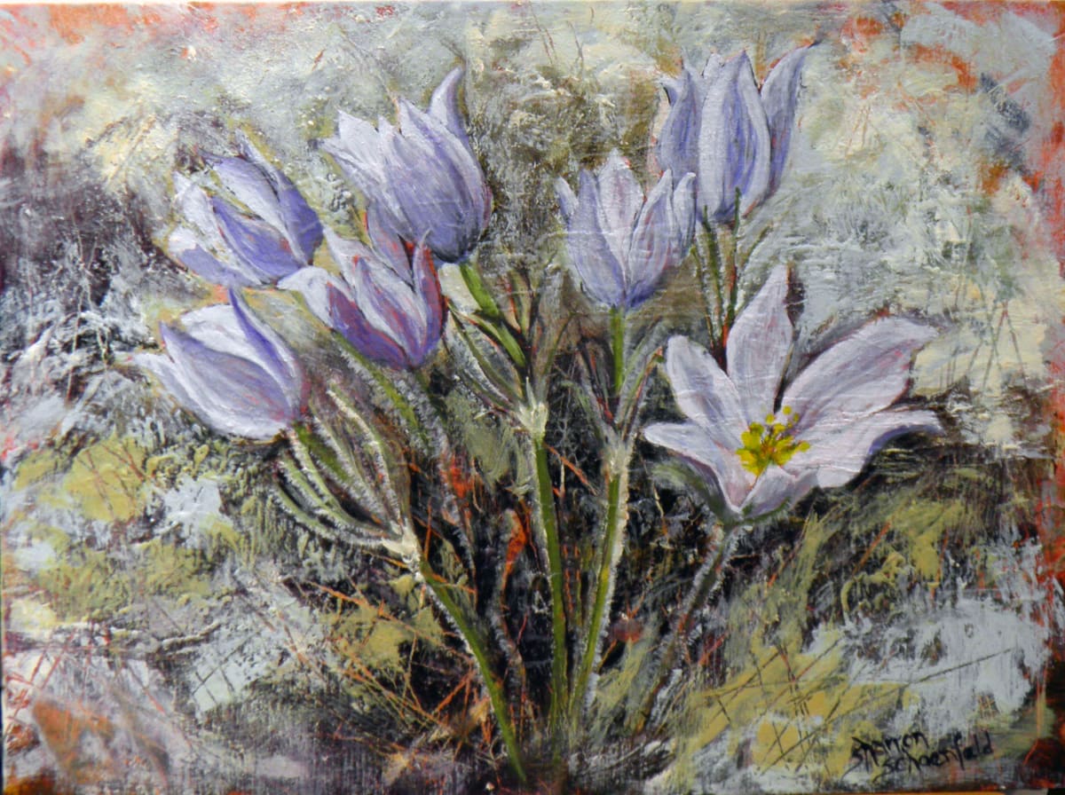 Crocus 4 by Sharron Schoenfeld 