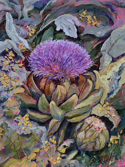 Crowned Artichoke by Sharron Schoenfeld, Image 1.