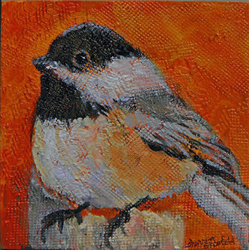 Chickadee 2 by Sharron Schoenfeld 