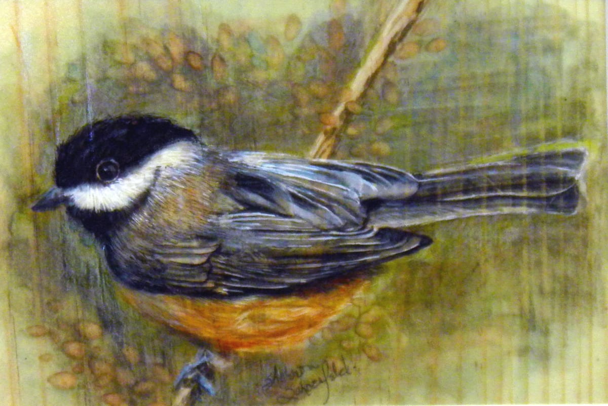 Chickadee 3 by Sharron Schoenfeld, Image 1.