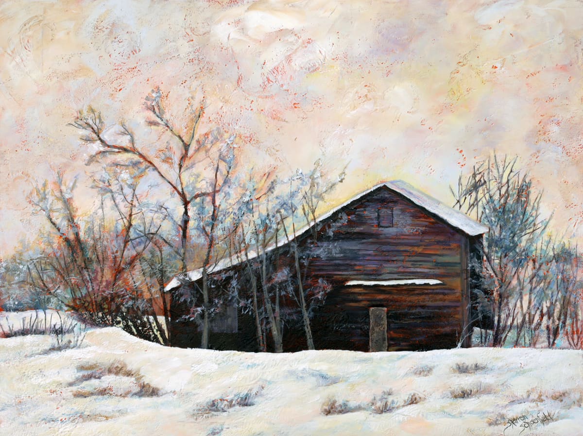 Forgotten Home Louis Riel Trail by Sharron Schoenfeld 