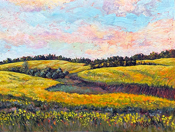 Golden Fields, Living Skies, Willowbrook by Sharron Schoenfeld 