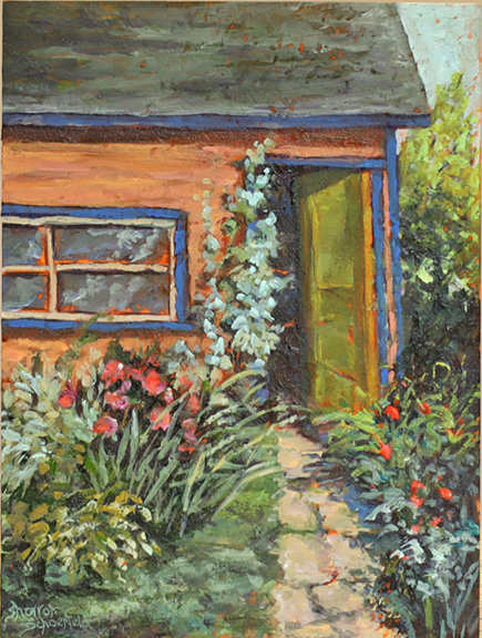 Impressions of Anne's Garden by Sharron Schoenfeld 