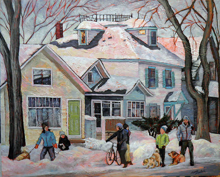 Morning Meeting on Ninth Street by Sharron Schoenfeld 