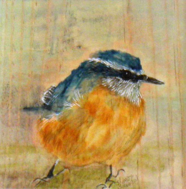 Nuthatch by Sharron Schoenfeld, Image 1.