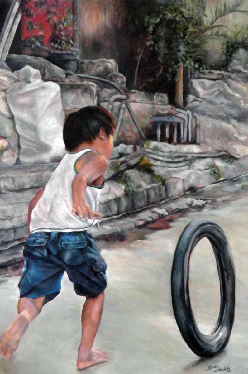Playful Pursuit by Sharron Schoenfeld, Image 1.