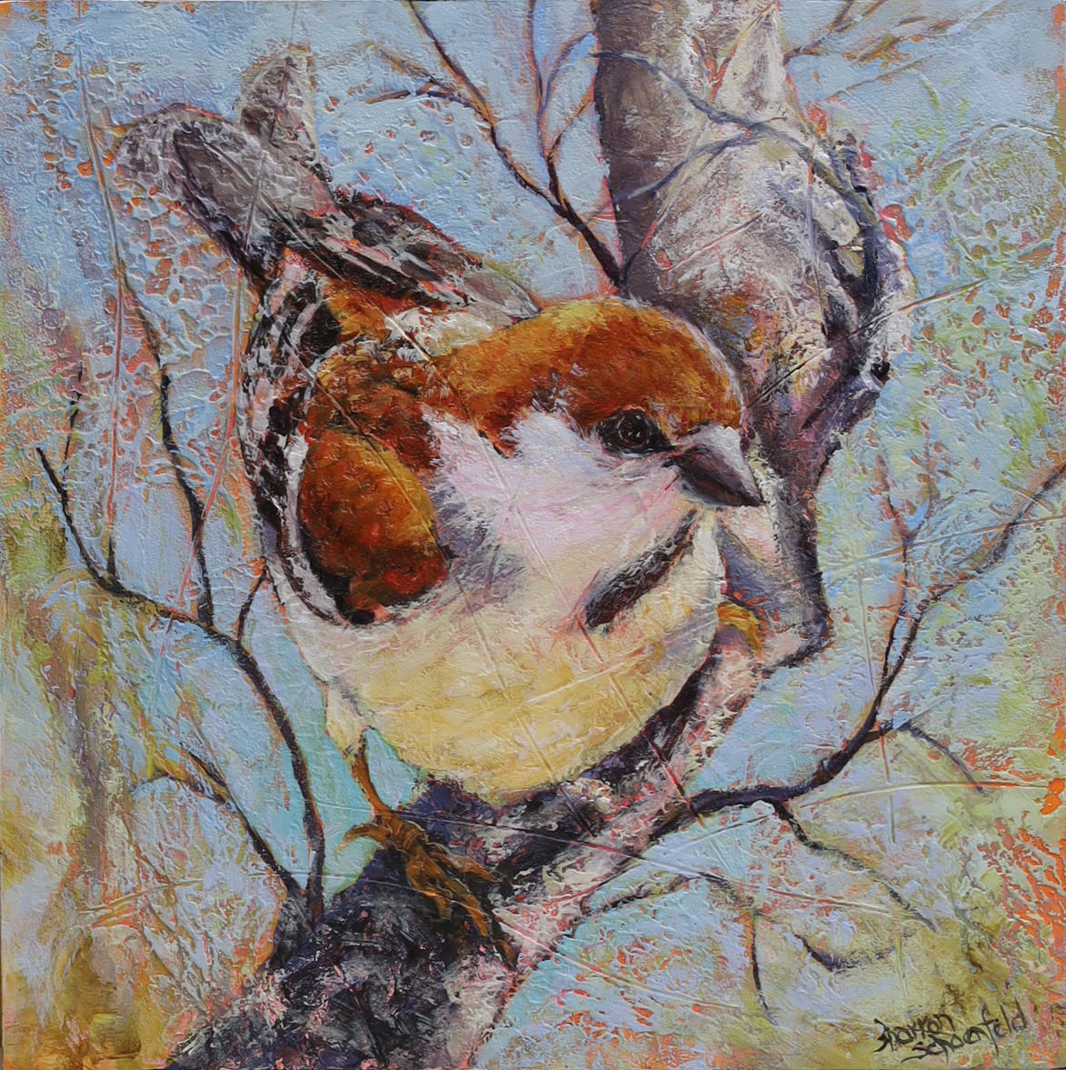 Sparrow by Sharron Schoenfeld, Image 1.