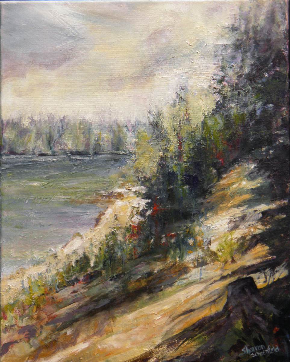 The Path, East Trout Lake by Sharron Schoenfeld 