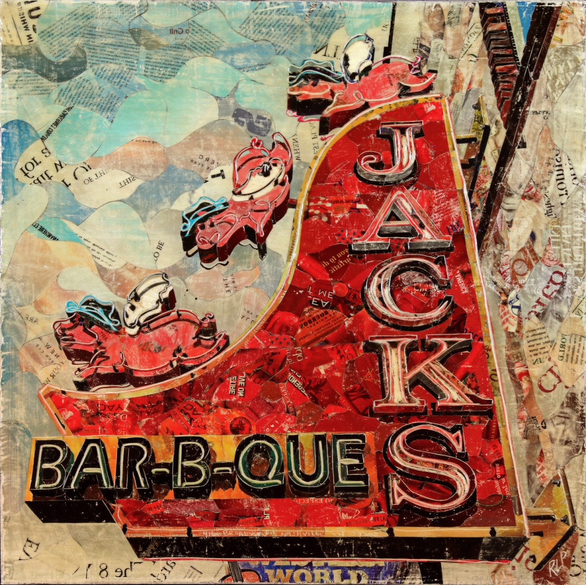 Jack’s BarBQ by Randy L Purcell Artwork Archive