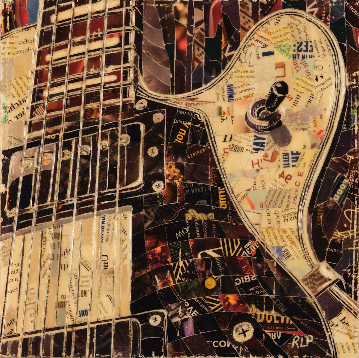 Honeytone: Stratocaster #02 by Randy L Purcell 
