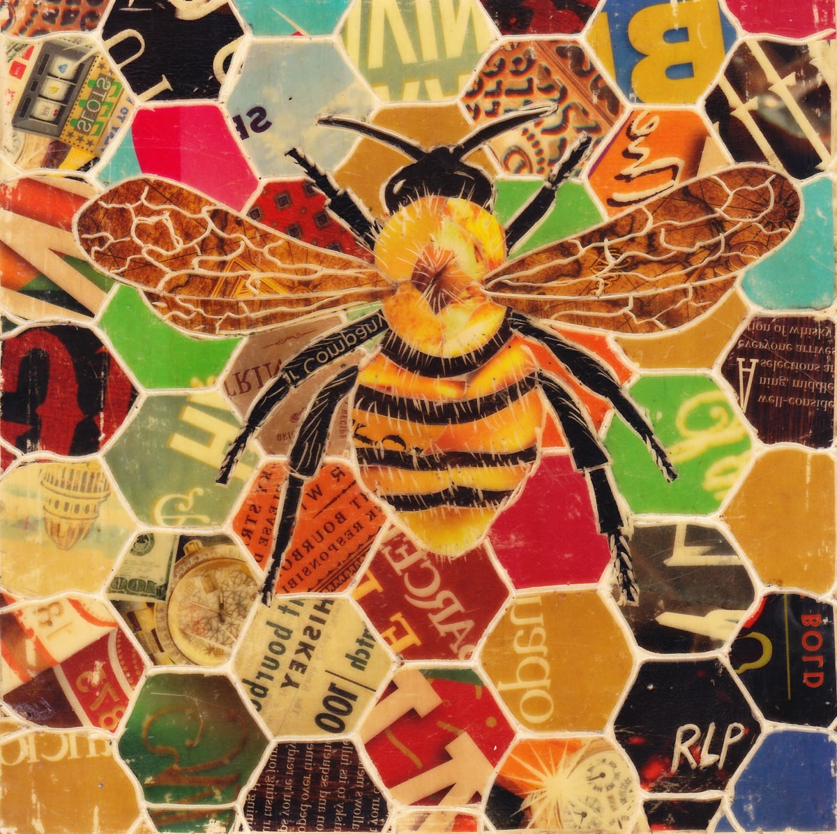 Bee-67 by Randy L Purcell  Image: Mediteranean Honey Flatbread