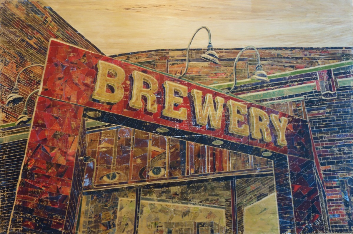 Hanging out at the Brewery by Randy L Purcell 