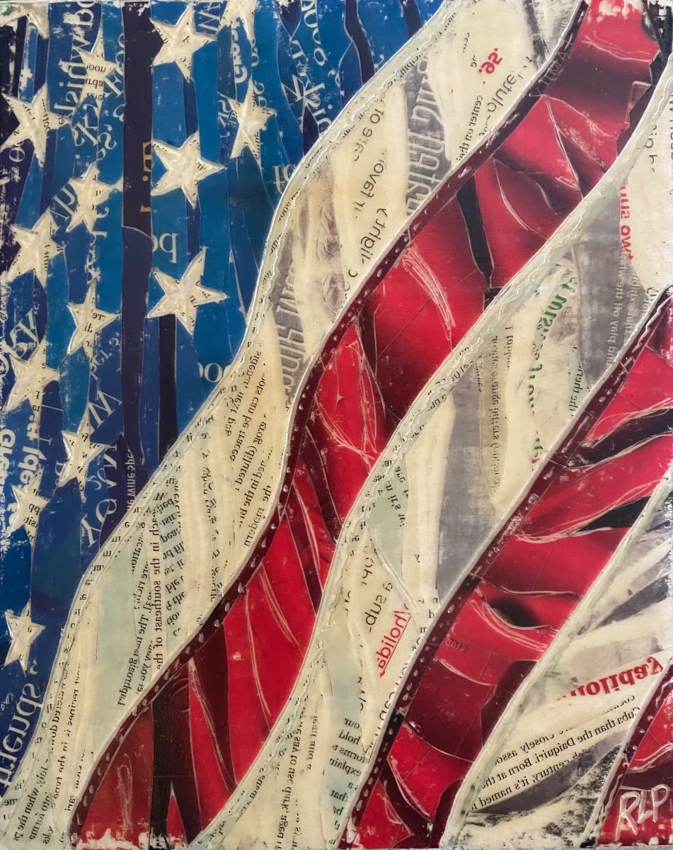 Flag Study 02 by Randy L Purcell 