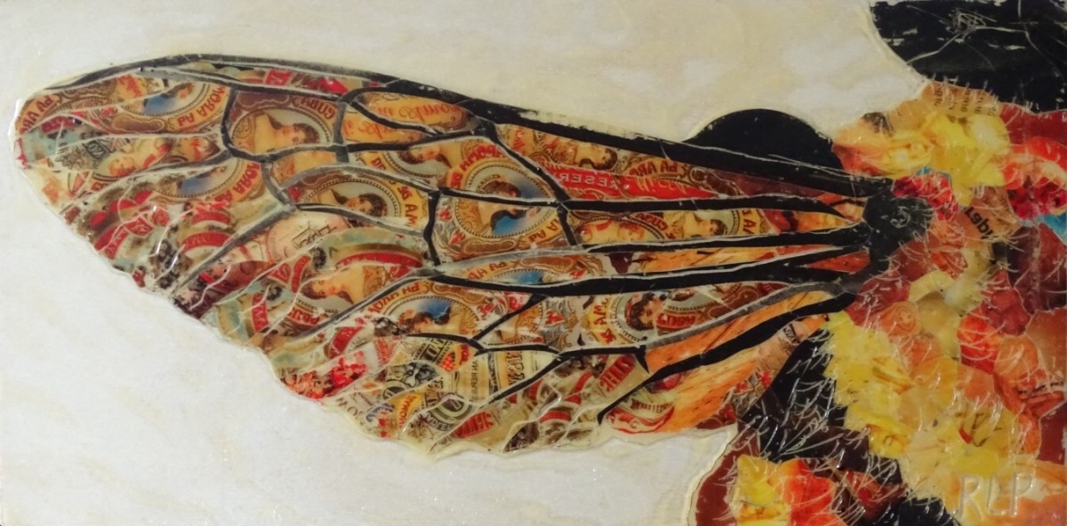 Bee Wing #4  by Randy L Purcell 