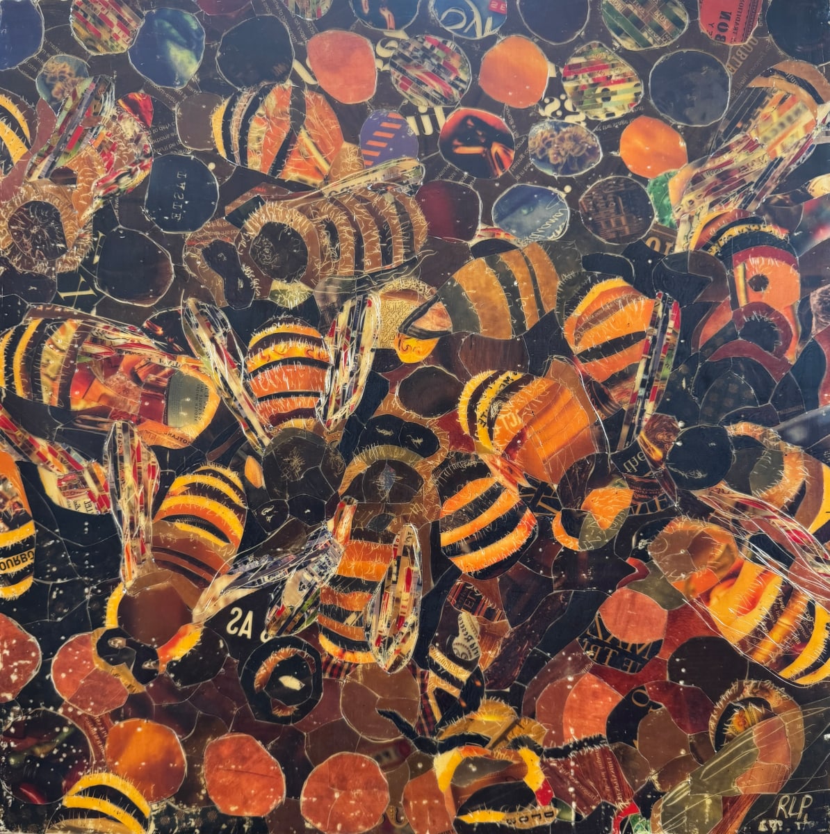 Bees at Work by Randy L Purcell 