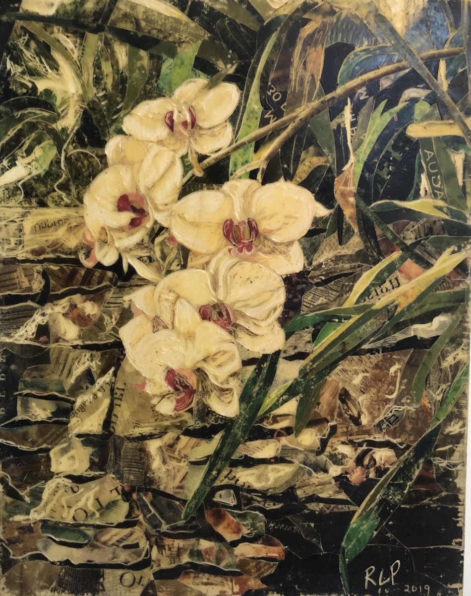 Orchids Commission by Randy L Purcell 